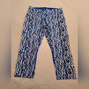 Calvin Klein Performance women's size XL Wick leggings cropped, EUC